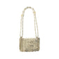 Bicolor Brass Shoulder Bag