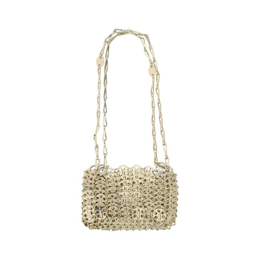 Bicolor Brass Shoulder Bag