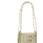 Bicolor Brass Shoulder Bag