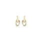 Gold Resin Earrings