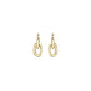 Gold Resin Earrings