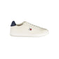 White Polyurethane Men's Sneaker
