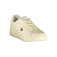 White Polyurethane Men's Sneaker