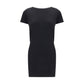 Black Viscose Cocktail Dress