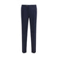 Black Cotton Chino Pants