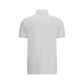 White Cotton Polo Shirt