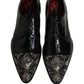 Black Embellished Derby Dress Formal Shoes