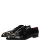Black Embellished Derby Dress Formal Shoes