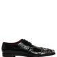 Black Embellished Derby Dress Formal Shoes