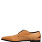 Brown Leather Lace Up Men Derby Dress Shoes