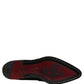Black Sequin Embellished Men Derby Dress Shoes