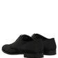 Black Suede Lace Up Derby Dress Formal Shoes