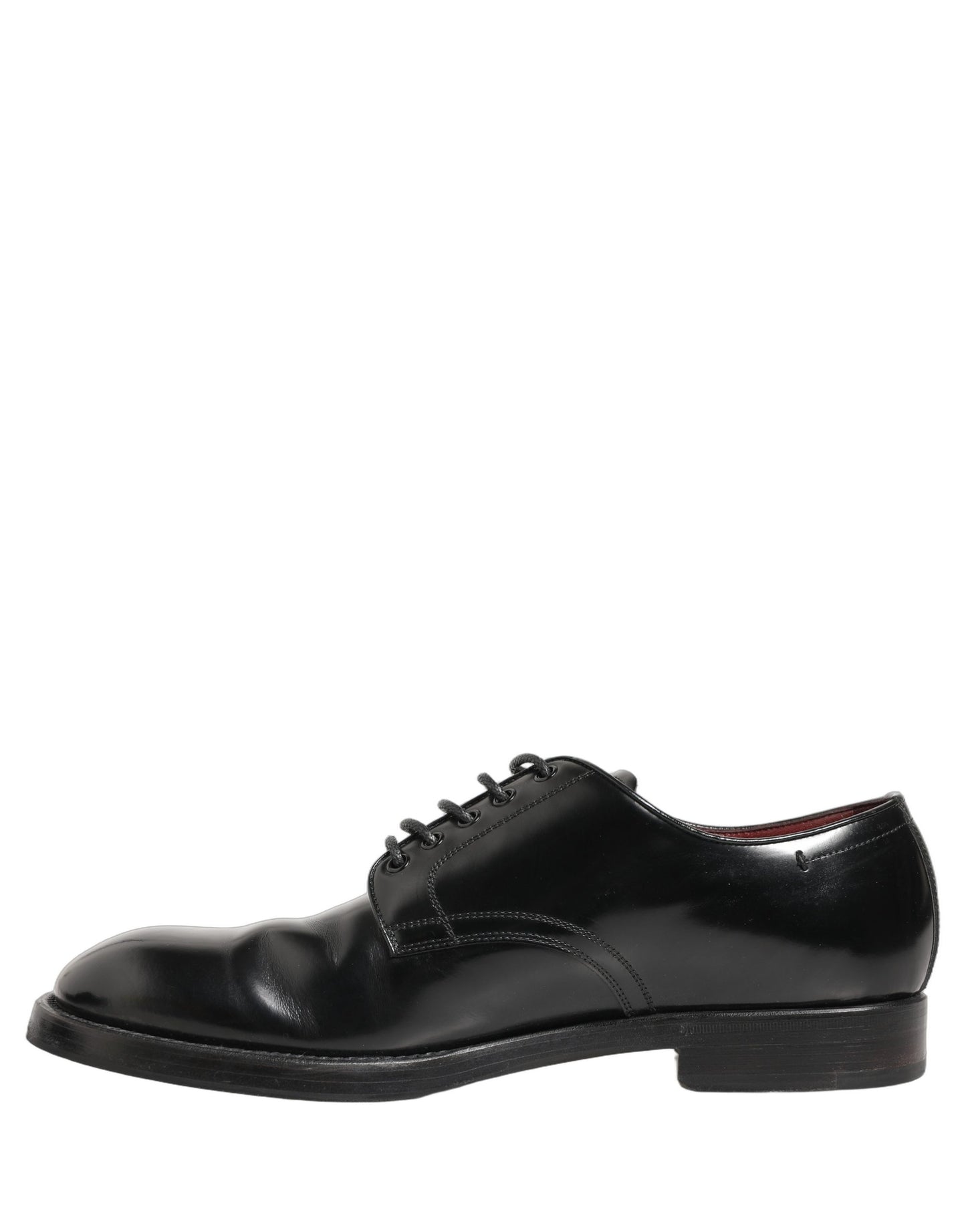 Black Leather Lace Up Derby Dress Formal Shoes