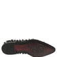 Black Leather Studded Men Formal Derby Shoes