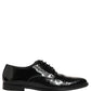 Black Leather Lace Up Derby Dress Formal Shoes