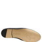 Silver Leather DG Logo Slip On Loafers Shoes