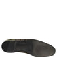 Brown Baroque Print Slip On Loafers Shoes