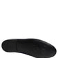 Blue Satin Logo Slip On Flats Loafers Shoes