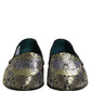 Multicolor Floral Jacquard Men Loafers Shoes