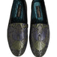 Multicolor Floral Jacquard Men Loafers Shoes