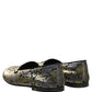 Multicolor Floral Jacquard Men Loafers Shoes
