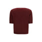 Bordeaux Wool Oves Aries T-Shirt