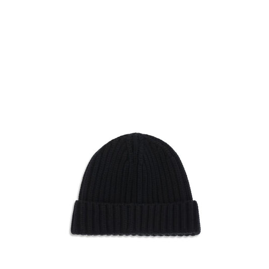 Black Wool Oves Aries Beanie