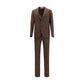Brown Wool Oves Aries Two-Piece Suit