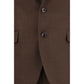 Brown Wool Oves Aries Two-Piece Suit