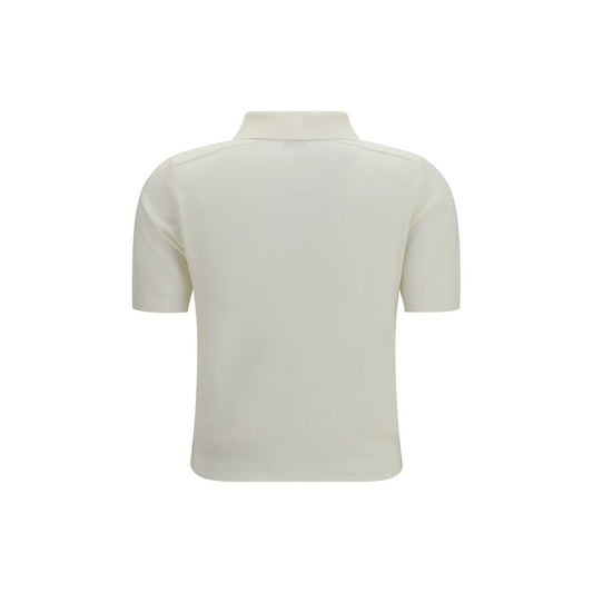 Beige Wool Oves Aries Polo Shirt