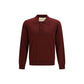 Bordeaux Wool Oves Aries Polo Shirt