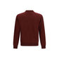 Bordeaux Wool Oves Aries Polo Shirt