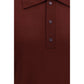 Bordeaux Wool Oves Aries Polo Shirt