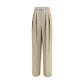 Beige Wool Oves Aries Dress Pants