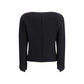 Black Wool Oves Aries Jacket
