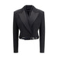 Black Wool Oves Aries Jacket
