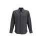 Gray Wool Oves Aries Dress Shirt