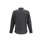 Gray Wool Oves Aries Dress Shirt