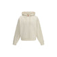 White Cotton Sweatshirt