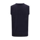 Blue Wool Oves Aries Sleeveles Sweater