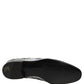 White Floral Embellished Men Loafers Shoes