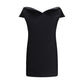 Black Wool Oves Aries Cocktail Dress