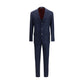 Blue Wool Oves Aries Two-Piece Suit