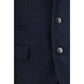 Blue Wool Oves Aries Two-Piece Suit