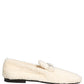 White Fur Shearling Men Dress Loafers Shoes
