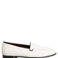 White Velvet Slip On Men Flats Loafers Shoes