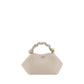 White Calf Leather Bos Taurus Handbag