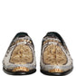 Multicolor Embroidered Sequin Loafers Shoes