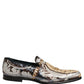 Multicolor Embroidered Sequin Loafers Shoes
