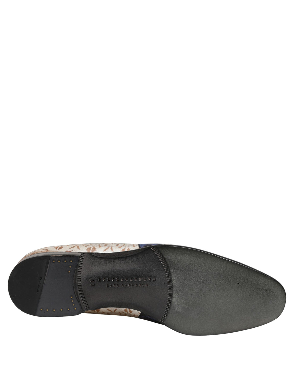 Multicolor Fruit Print Velvet Loafers Shoes